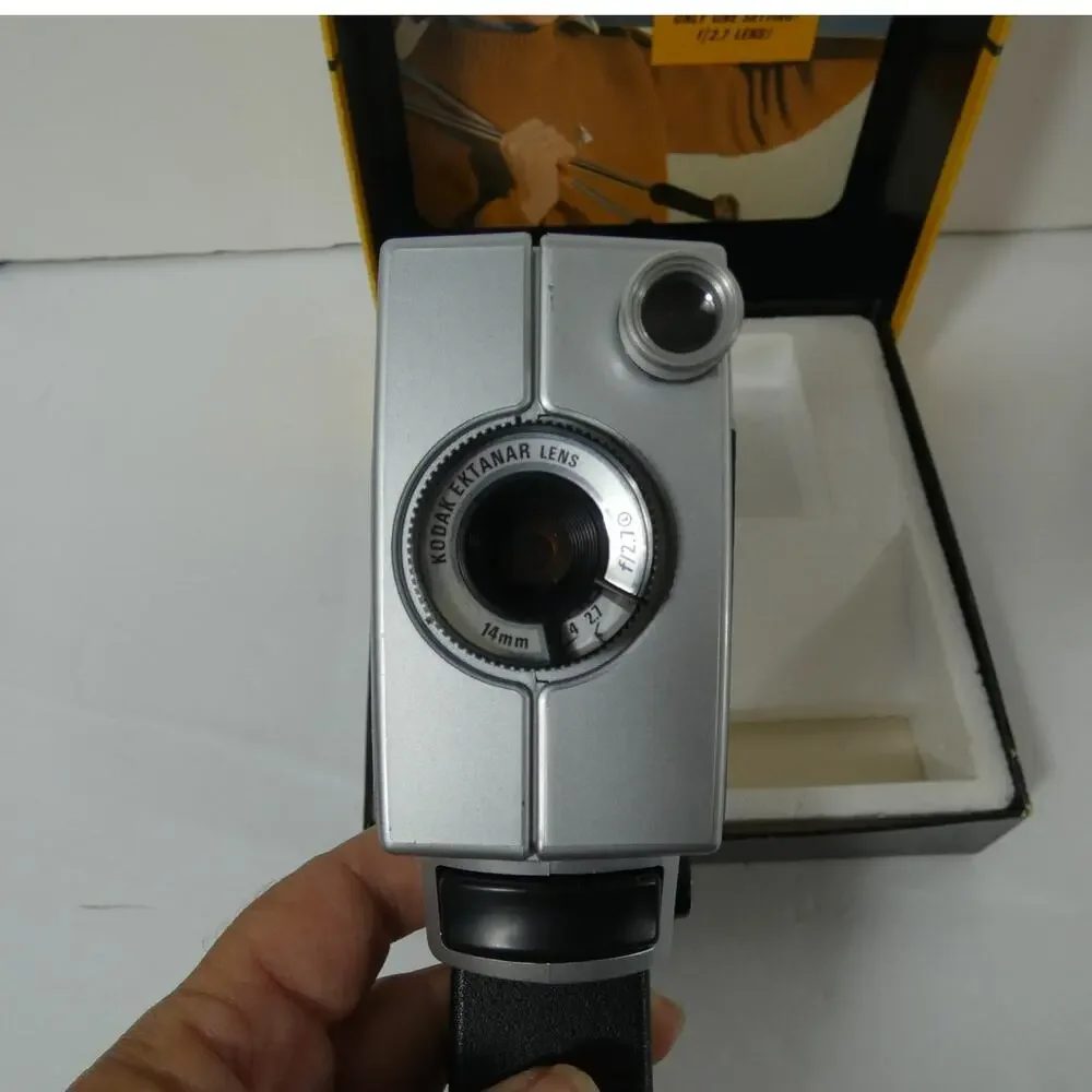 Vintage Kodak Instamatic M22 Movie Camera With Box Untested Preowned